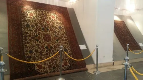 نمایش نخستین فرشهای باغی قاجاری در کاخ گلستان