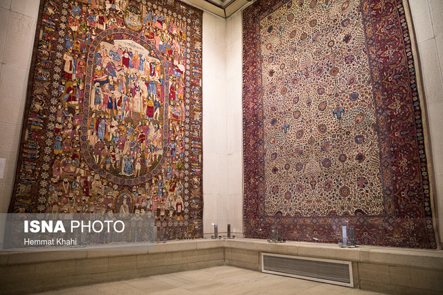 مراسم افتتاح پروژه‌های عمرانی موزه فرش ایران