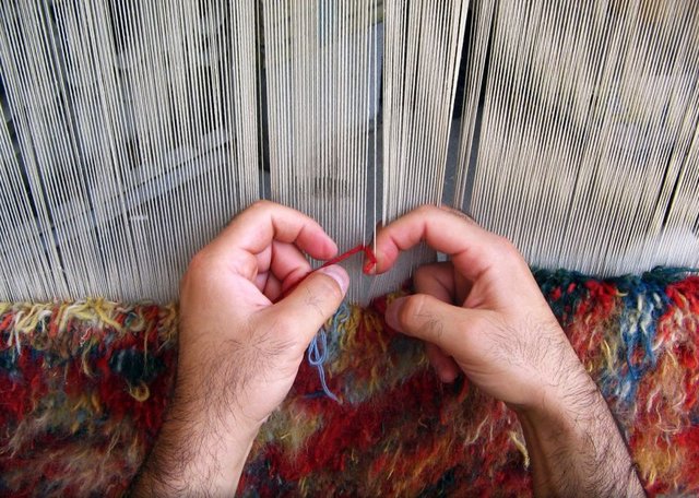 چرخه‌ تولید فرش دستباف در ایلام
