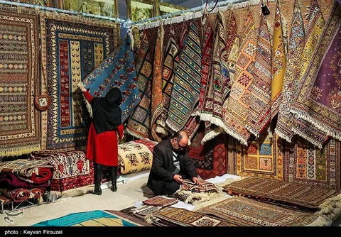 برگزاری نمایشگاه فرش دستباف و تابلو فرش ایران در استان مرکزی