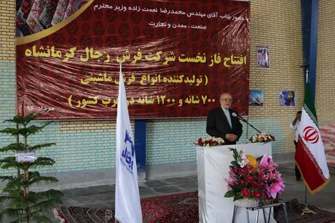 ایران باید به یکی از بزرگترین صادرکنندگان فرش ماشینی جهان تبدیل شود