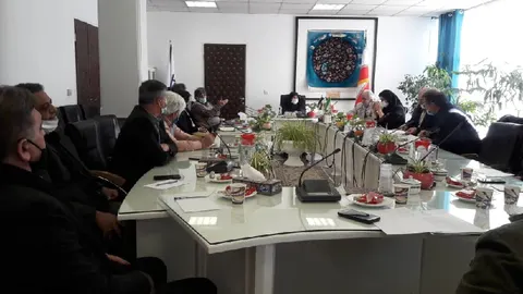 بررسی اساسنامه بنیاد طراحان فرش با حضور پیشکسوتان حوزه قلمی فرش دستباف