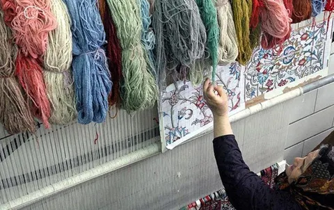 ۵۰۰۰ بافنده فرش دستباف تحت حمایت کمیته امداد کرمان
