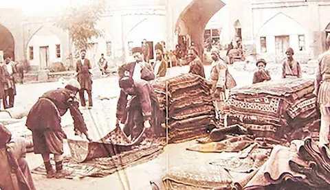 تجارت قالی جوهری در عصر قاجاریه