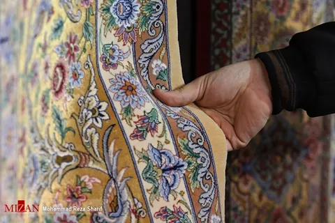 صادرات ۶۰ میلیون دلاری فرش دستباف در سال ۹۹