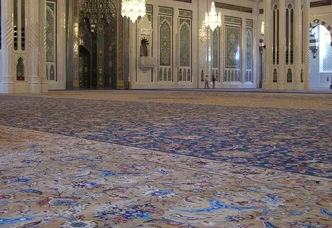 نقشه مسجد شیخ لطف الله در کشور عمان