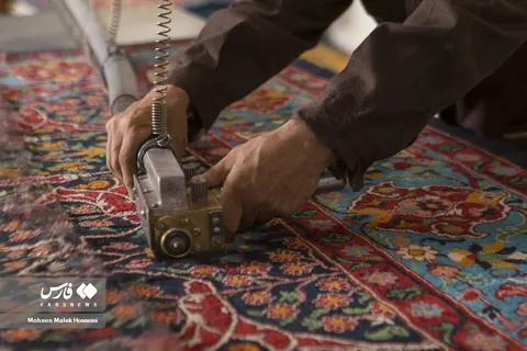 گزارش تصویری از رنگرزی سنتی بنساء