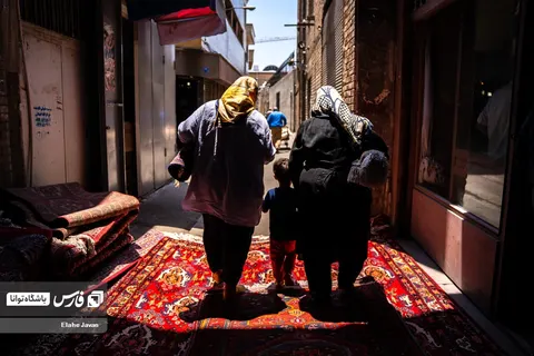 گذری بر بازار فرش تهران به مناسبت 20 خرداد روز ملی فرش