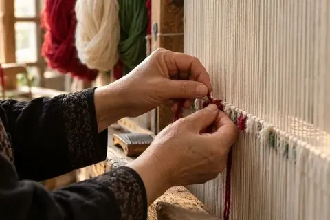 تولید تابلوفرش دست‌باف به یاد شهدا در گلستان